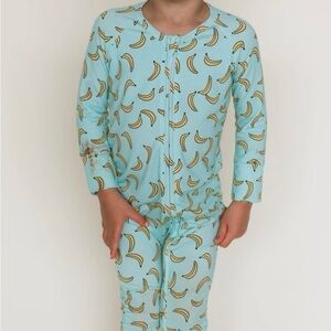 NWOT Banana Print Infant Onesie, 0-3m